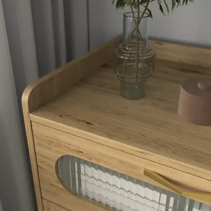 Wood 6-Drawer Dresser