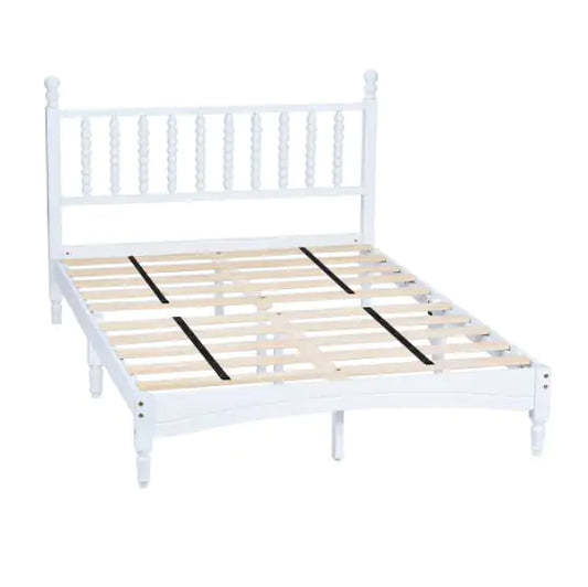 Solid Rubberwood Bed