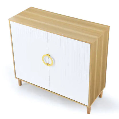 Modern Wood Storage Cabinet