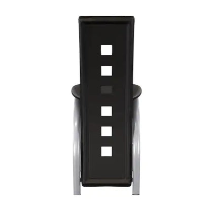 Set Of 2pc Modern Style Counter Height Chairs