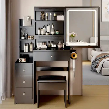 Small Space Left Bedside Cabinet