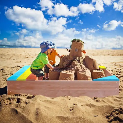 Wooden Sandbox For Children