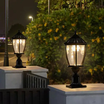 Eco Smart Solar LED Pillar Light