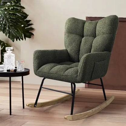 Teddy Fabric Rocking Chair