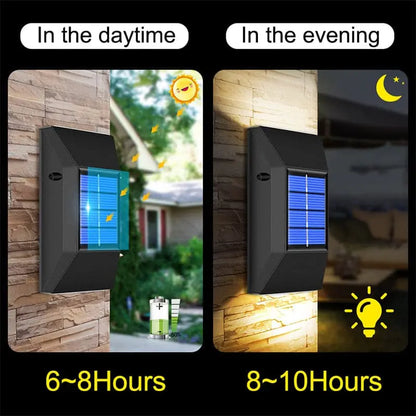 Luz solar para exteriores