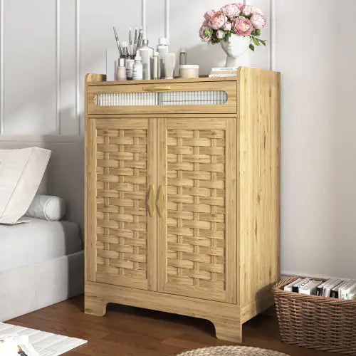 Mueble bar de café de estilo rústico moderno