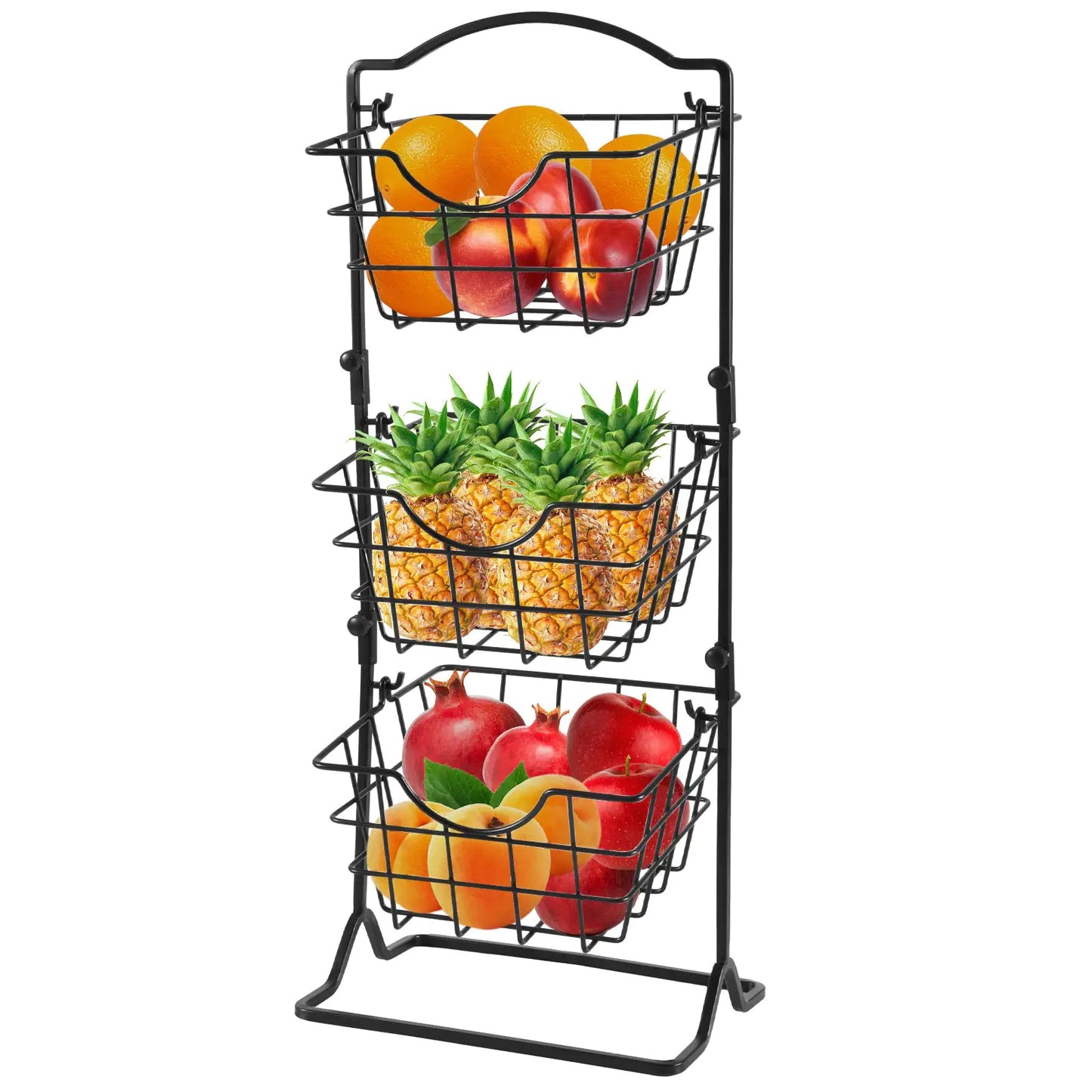 Simple Multi-layer Iron Storage Shelf
