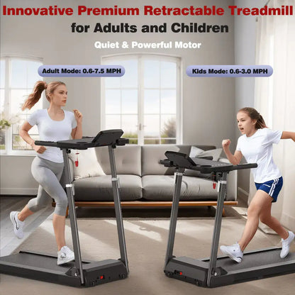 Height-Adjustable Desk Treadmill