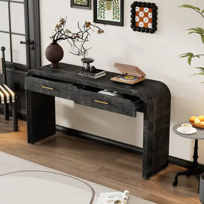 Mesa consola con silueta vintage única de TREXM