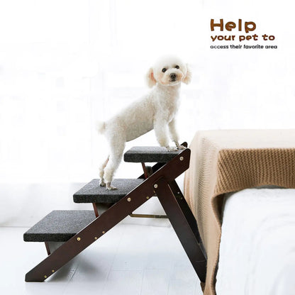 Wood Pet Stairs/Pet Steps