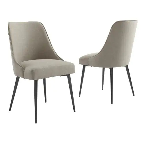 Olson - Side Chair Khaki Pearl Silver