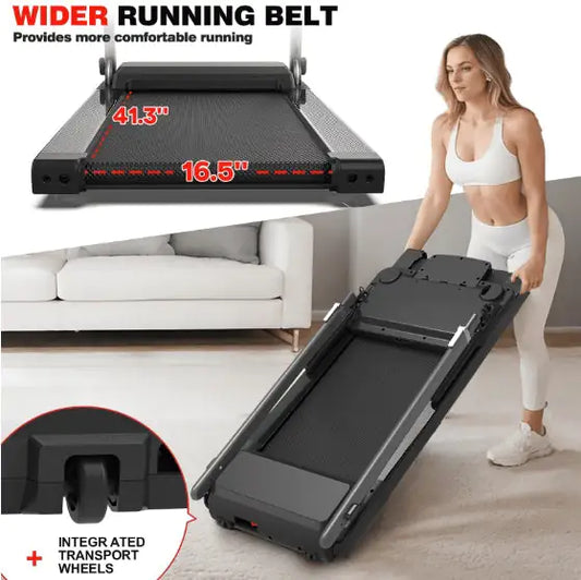 Height-Adjustable Desk Treadmill