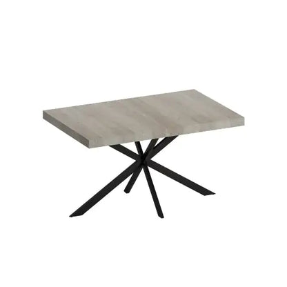 Retro Rectangular Stretch Dining Table