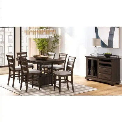 Upholstered Ladderback Side Chair