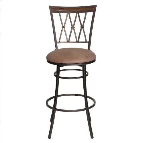 Sedona - Swivel Barstool - Dark Brown