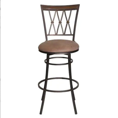 Sedona - Swivel Barstool - Dark Brown