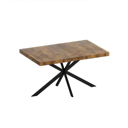 Vintage Extendable Dining Table with Storage