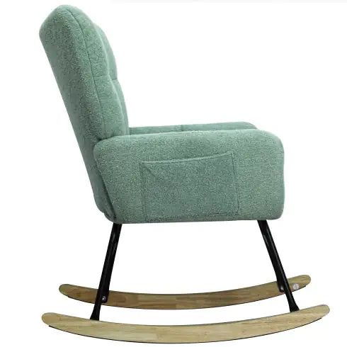 Teddy Fabric Rocking Chair