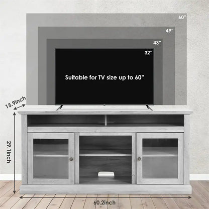 Mueble de TV clásico de madera
