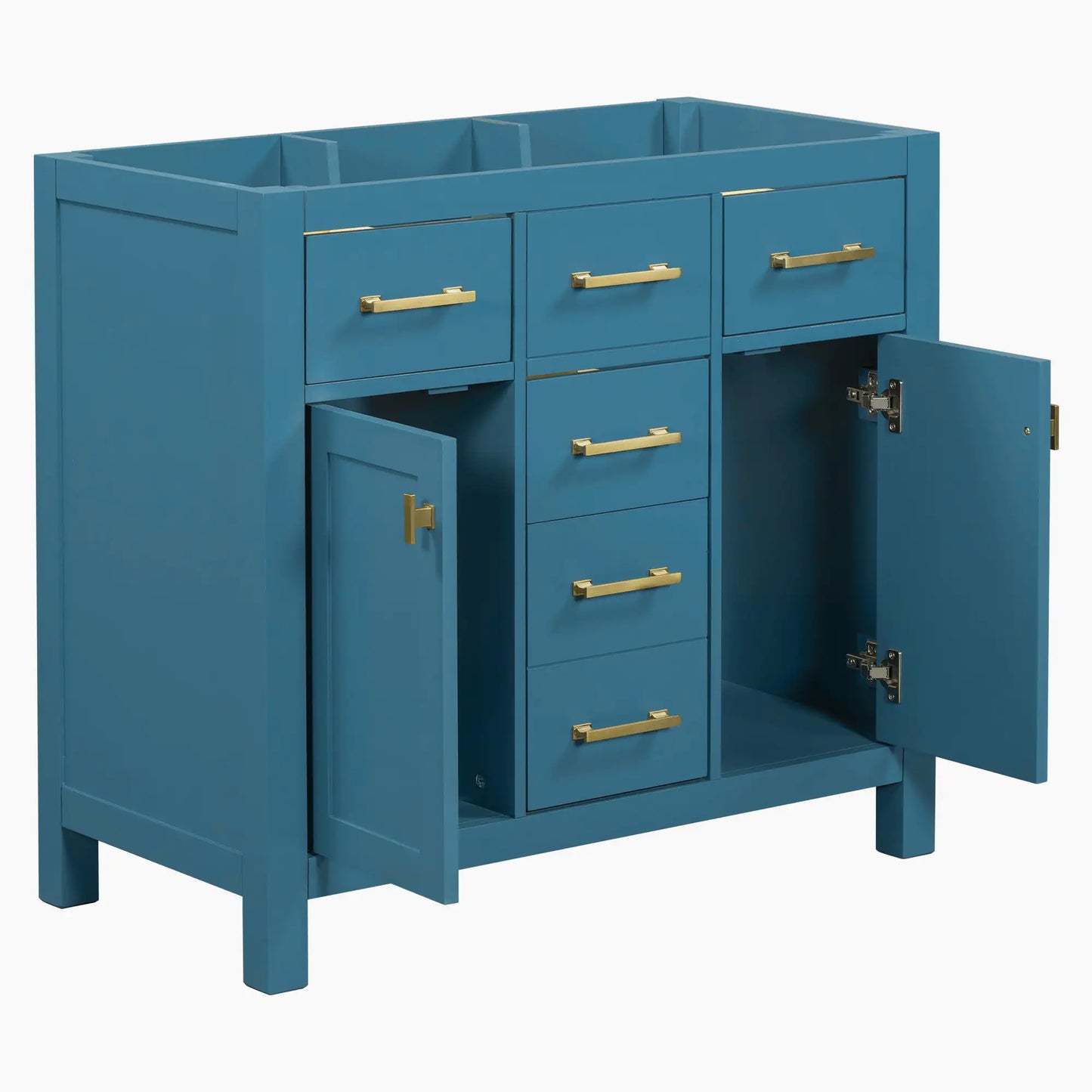 Modern Solid Wood Bathroom Cabinet