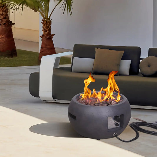 Rustic Propane Fire Bowl