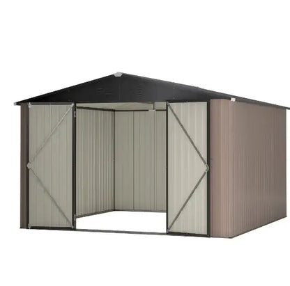 Secure Metal Garden Shed