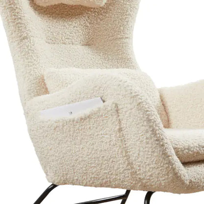 High Backrest Nursery Rocker