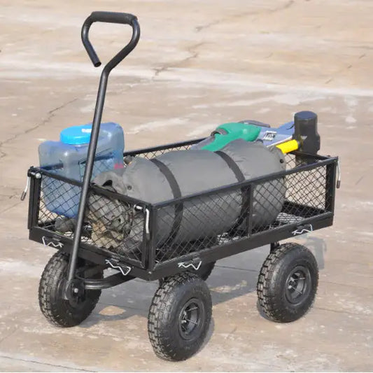 Swivel Steel Utility Cart