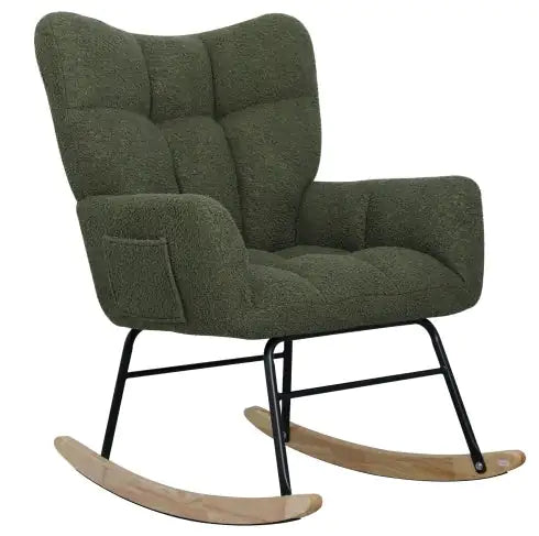 Teddy Fabric Rocking Chair