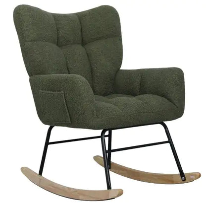 Teddy Fabric Rocking Chair