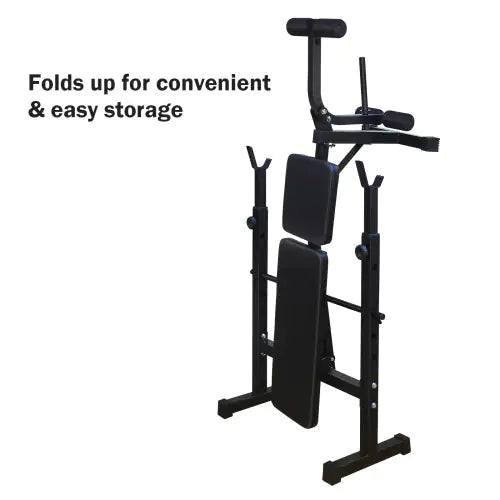 Olympic Weight Bench with Squat Rack