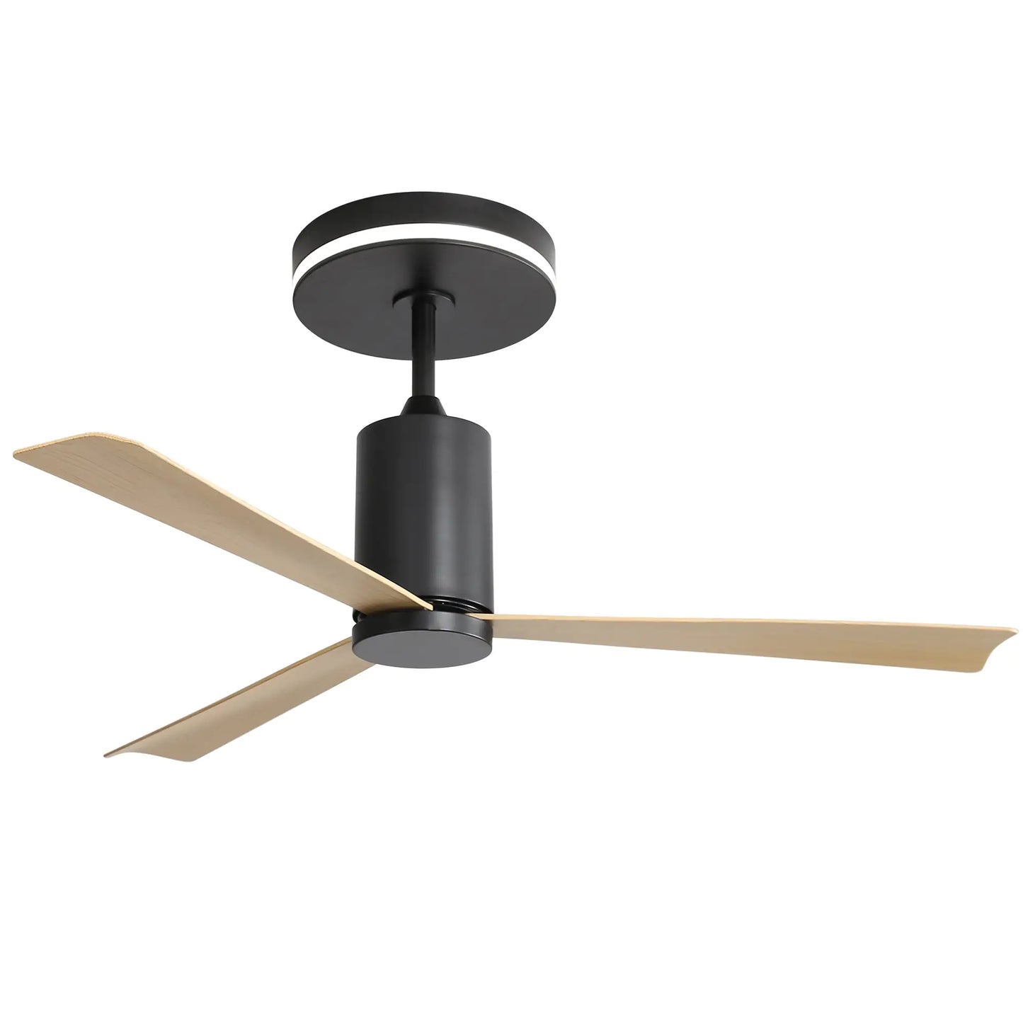 48-Inch Black LED Ceiling Fan