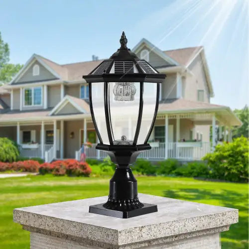 Eco Smart Solar LED Pillar Light