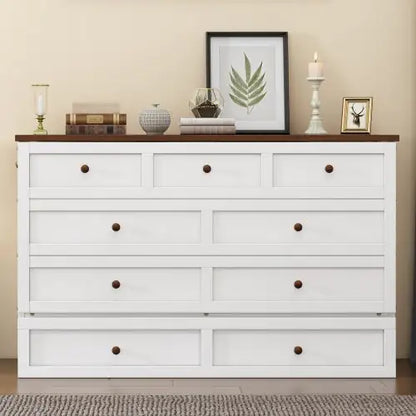 Solid Pine Murphy Bed Chest