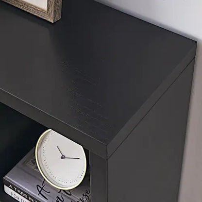 Open Wooden Bookshelves