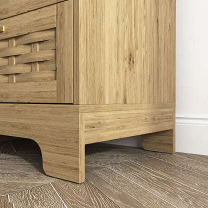 Wood 6-Drawer Dresser