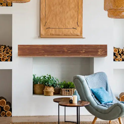 Country Chic Wooden Mantels & Shelves