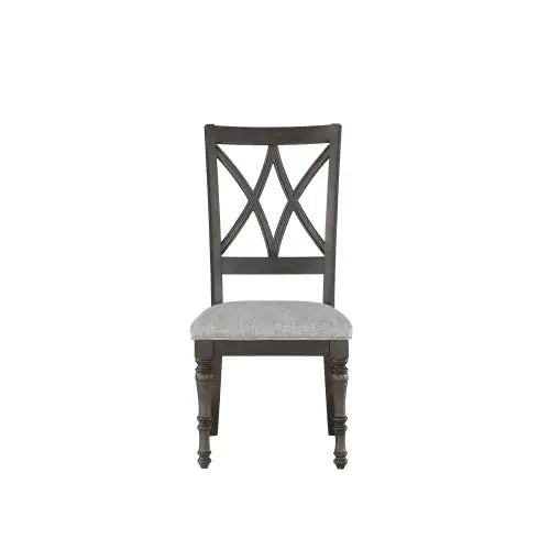 Linnett - Side Chair Dark Brown