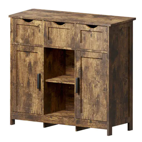 Vintage Wooden Storage Cabinet