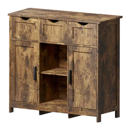 Vintage Wooden Storage Cabinet