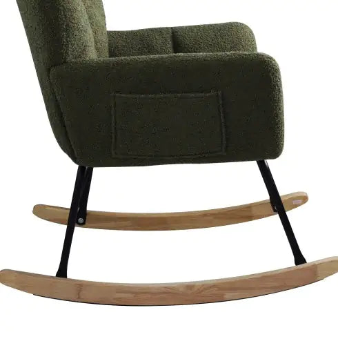 Teddy Fabric Rocking Chair
