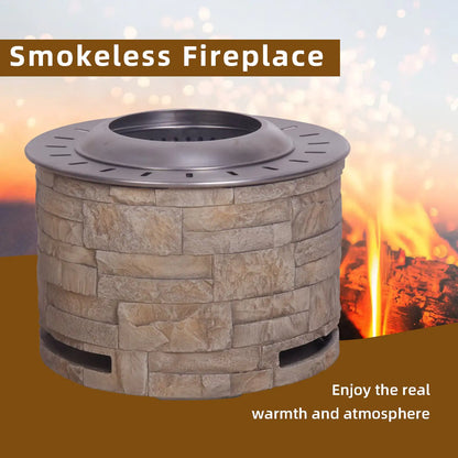 Stackstone Look Smokeless Firepit