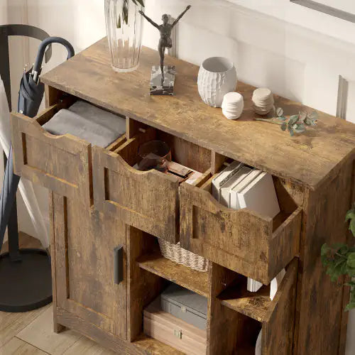 Vintage Wooden Storage Cabinet