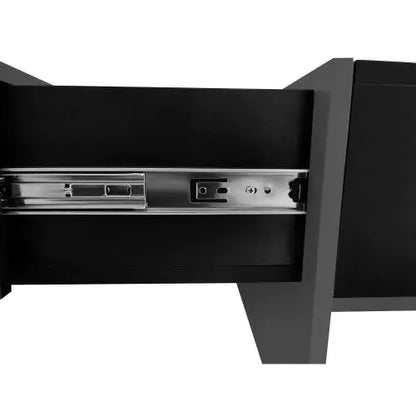 Unique Design Coffee Table with 4 Hidden Storage Compartments