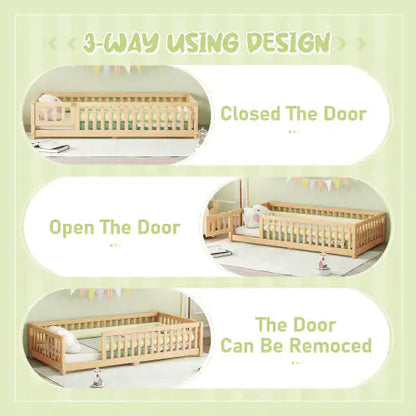 Twin Size Floor Bed
