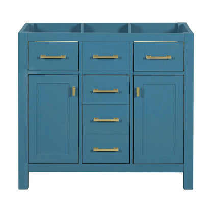 Modern Solid Wood Bathroom Cabinet