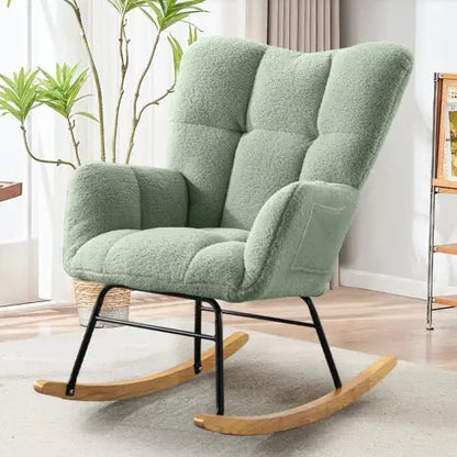Teddy Fabric Rocking Chair