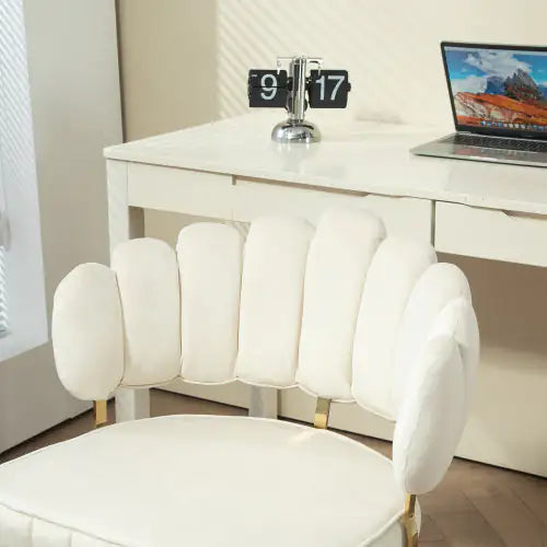 COOLMORE Velvet Home Office Desk Chair