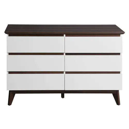 Particle Board Bedroom Living Room 6 Drawer Cabinet