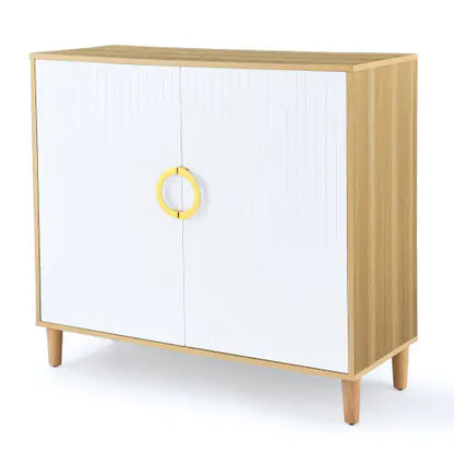 Modern Wood Storage Cabinet
